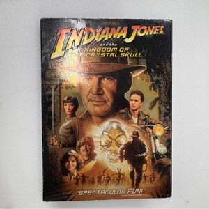 Indiana Jones and the Kingdom of the Crystal Skull (DVD, 2008) Tested, Working